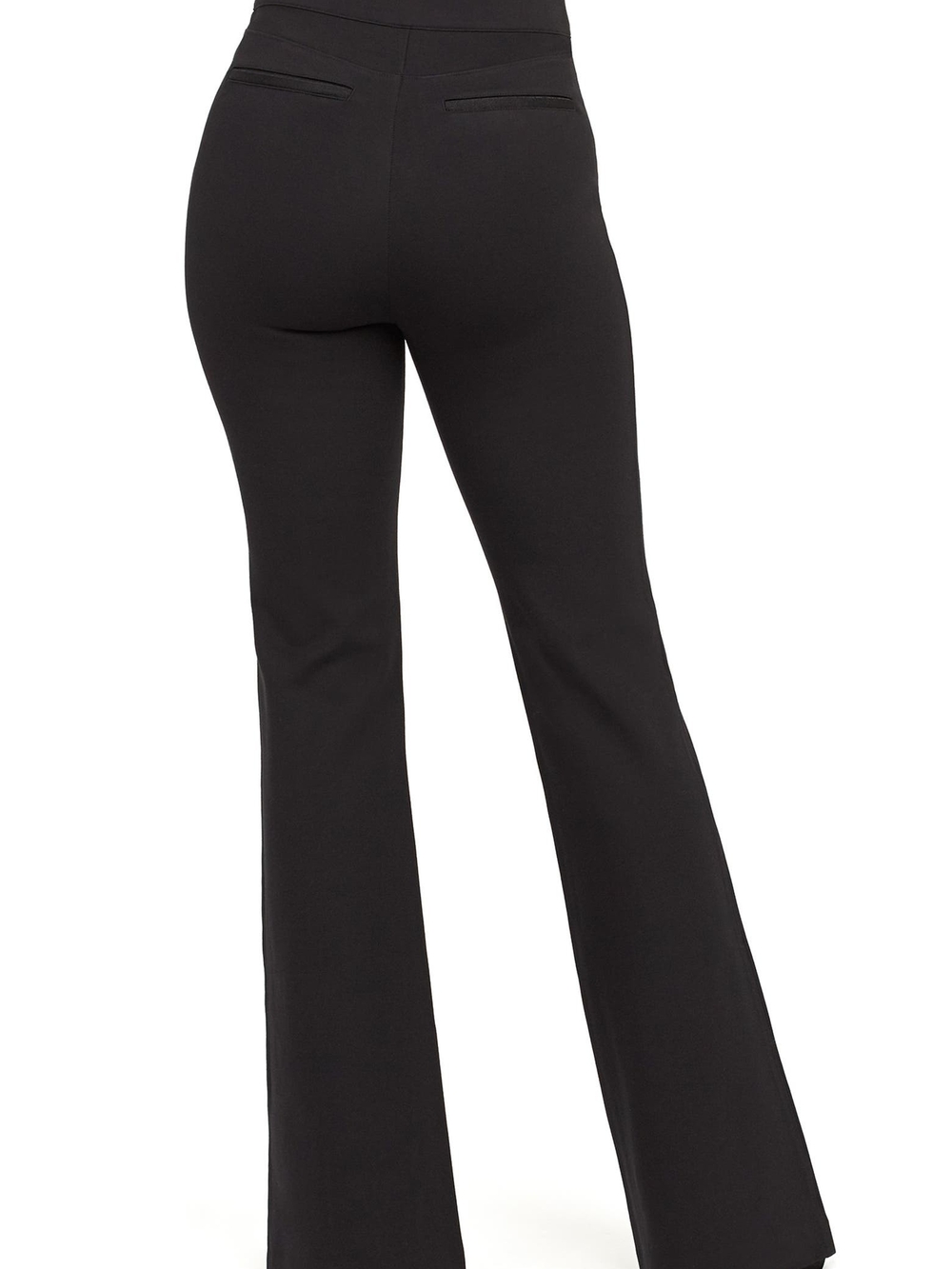 NWOT Spanx Smooth Perfect Fit Ponte Flare Pants Size M Stretch